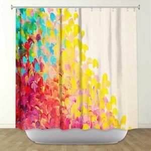 Creation In Color Fine Art Painting Shower Curtain..