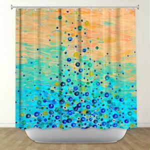 What Goes Up - Fine Art Painting Shower Curtain..