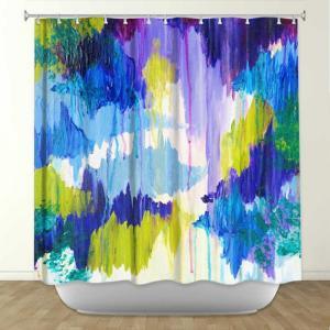 Winter Dreaming Fine Art Painting Shower Curtain..