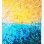 Stunning Painting The Divide 16 X 20 Large..