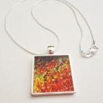 End Of The Rainbow Resin Necklace, Made To Order,..