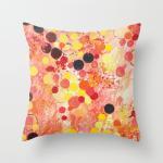 Personal Bubble - Throw Pillow Cover 18 X 18 Inch..
