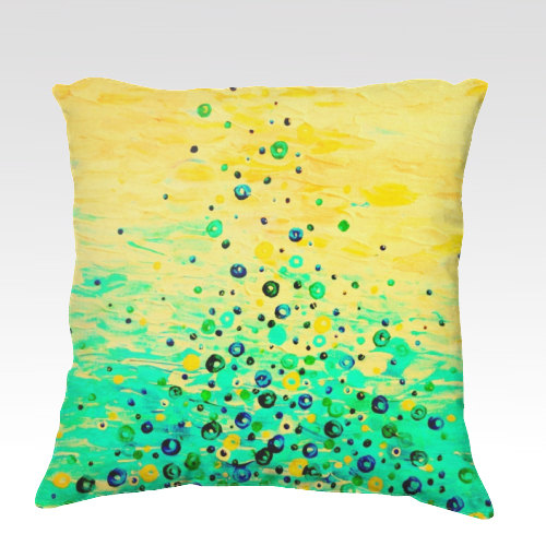 What Goes Up 3 Bold Art Velveteen Throw Pillow Cover 18 X 18
